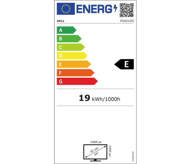 Dell P2421DC - 557171 - zdjęcie 2